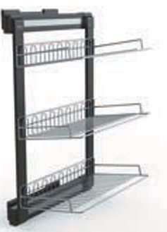 Pull out shoe storage